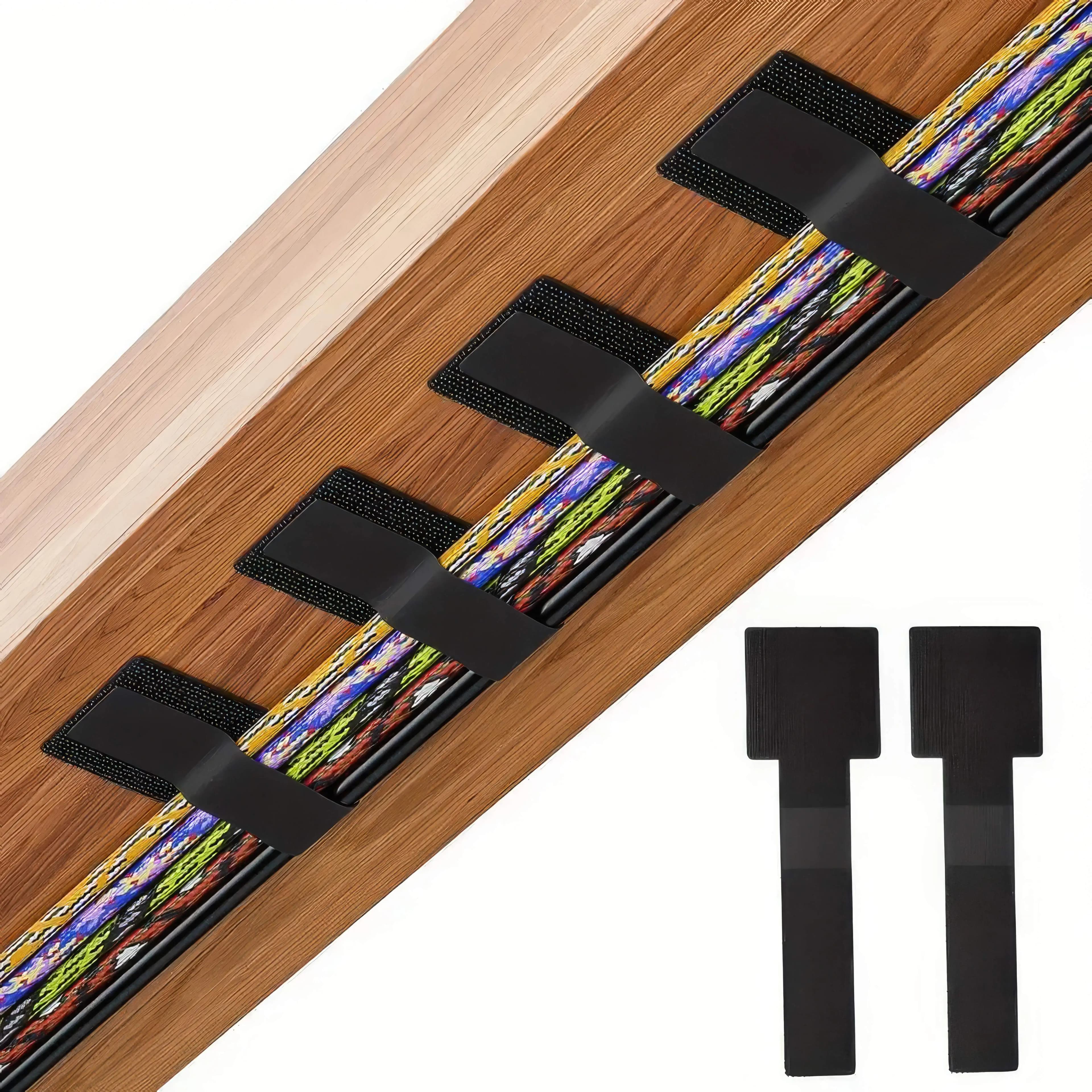 10 Black/white Wire Ties, Multifunctional Desktop Adjustable Strap, Suitable for Various Ropes, Essential for Offices