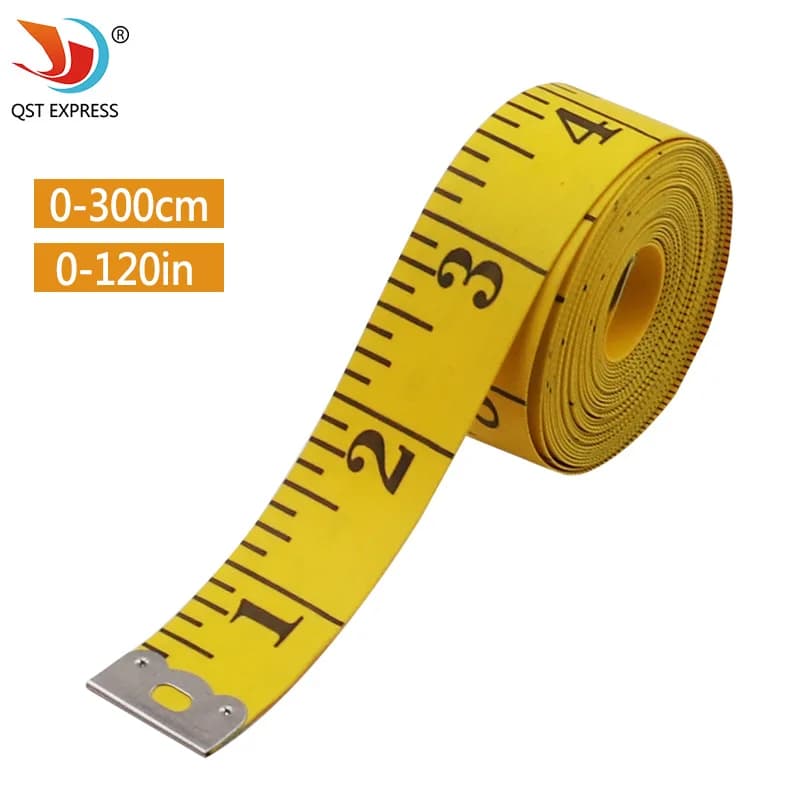 Soft 3m 300cm Sewing Tailor's Tape Body Measuring Ruler Tailor's Soft Tape Measuring Tape
