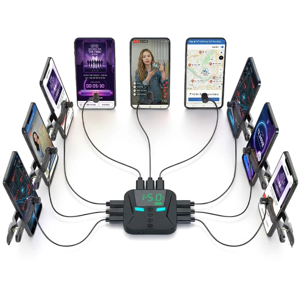 Brisa Wireless Auto Clicker 9 Pins for iPhone Tablet Automatic Clicker Macro Iyon2 Tiktok Bookmark
