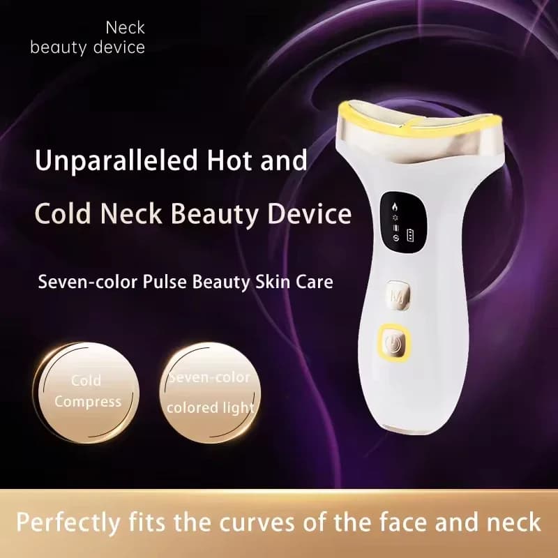 Portable 3-in-1 Neck Face Beauty Device USB Plug Home Skincare Tool Vibration for Skin Tightening Face Sculpting