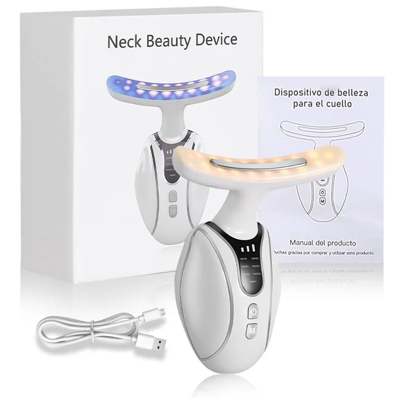 EMS Microcurrent Sonic Vibration Massage Beauty Device Electric Face Neck Skincare Tool Facial Lifting Skin Tighten Massager