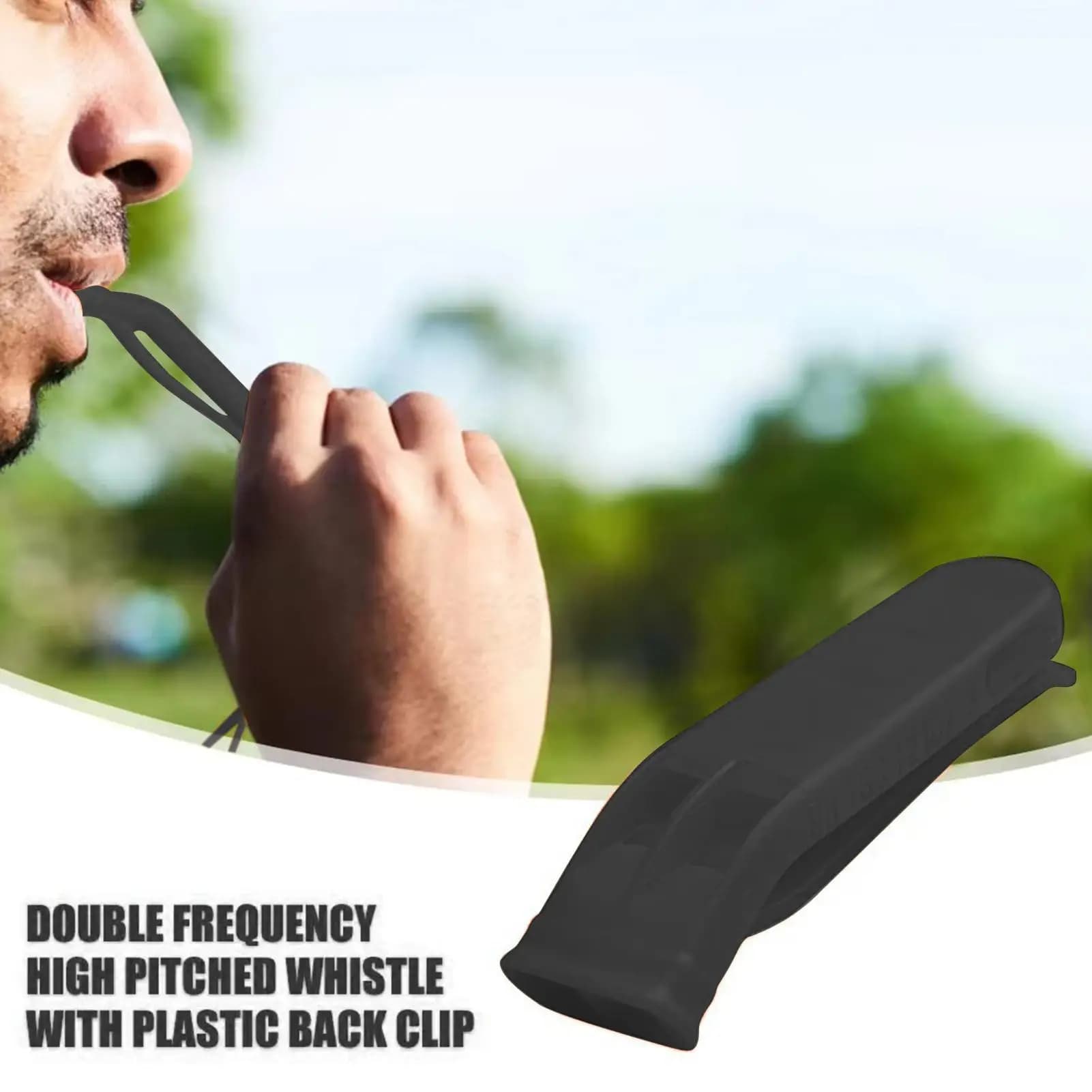 120dB Safety Whistle With Lanyard Loud Emergency Survival Whistle For Hiking & Backpacking, Outdoor Rescues Gear Boating Camping