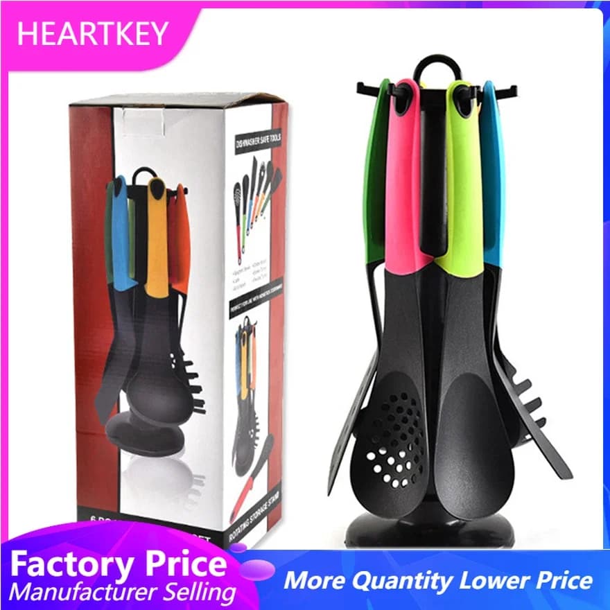 Kitchen Utensils Set With Holder Cooking Gadgets Stand Tools Cooking Accessories