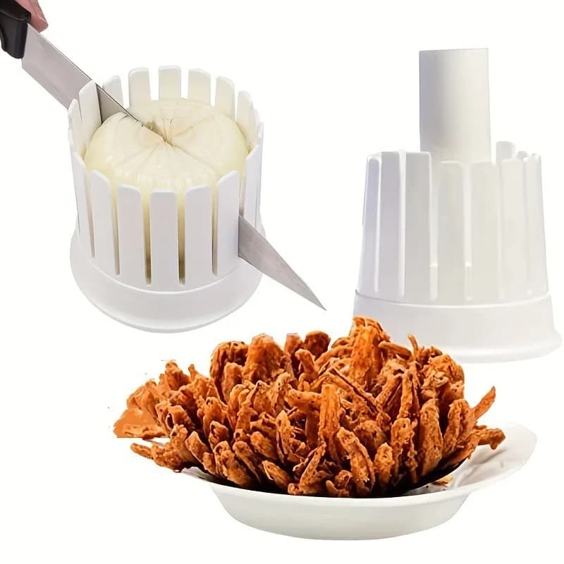 D5 Creative Onion Blossom Maker Slicer Blossom Fruit Vegetable Cutter Tool Cutting Kitchen Accessories Onion Gadget Set Utensils