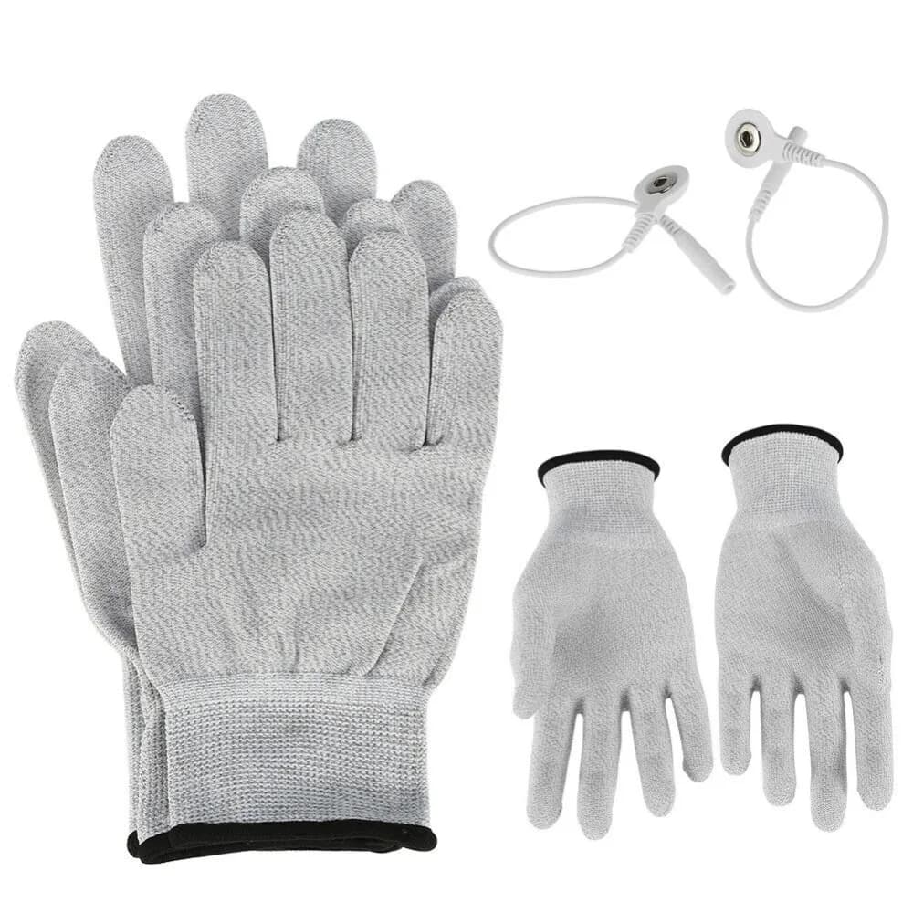 Promote Blood Circulation Electrode Gloves EMS Electrode Treatment Physiotherapy Massager Electrode Therapy Relieve Fatigue