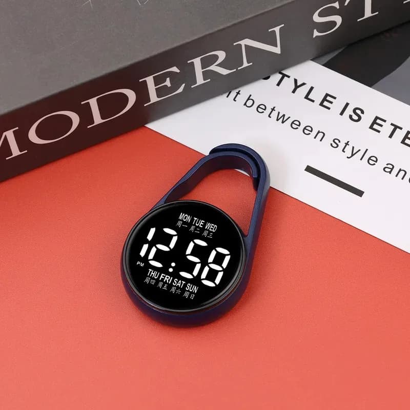 electronic hanging watch night light digital electronic hanging watch pocket watch