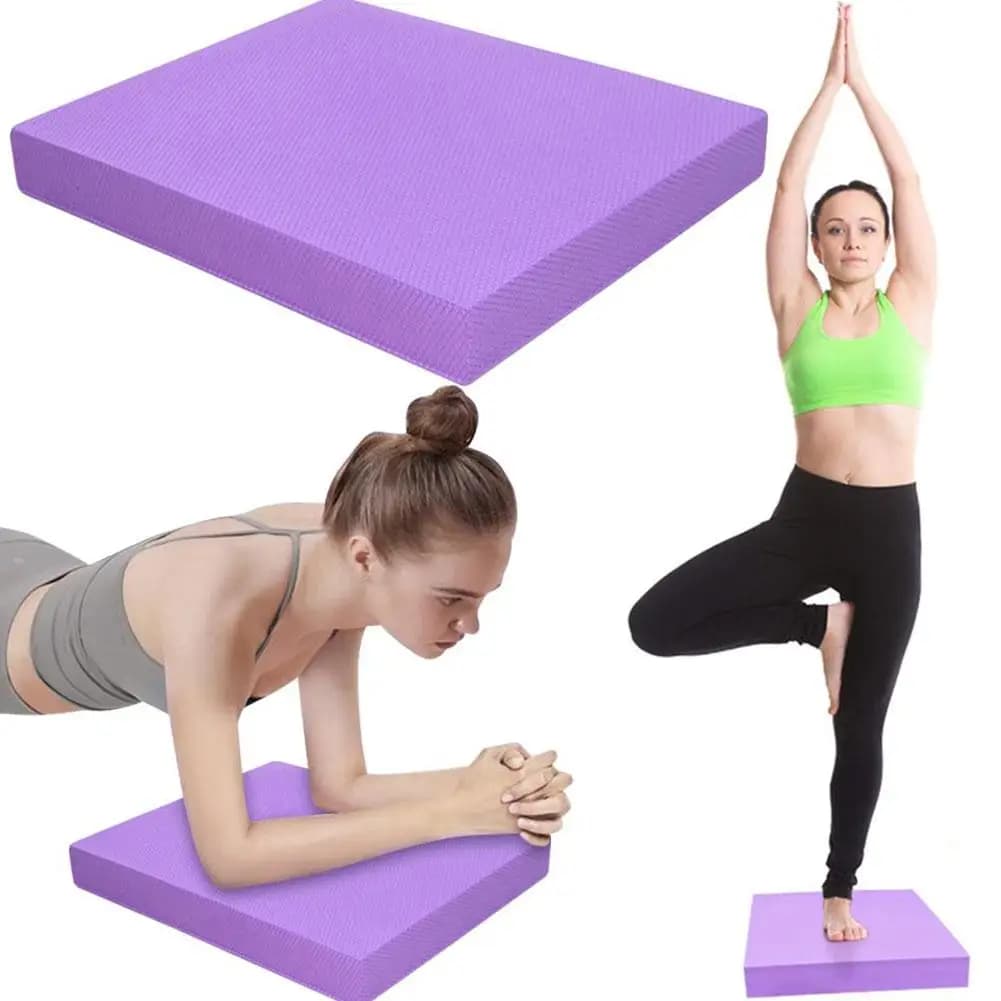 Balance Training Pad Non-Slip High Rebound Thickened Foam Mat for Core Stability Yoga Women Fitness Balancing Kneeling Pad
