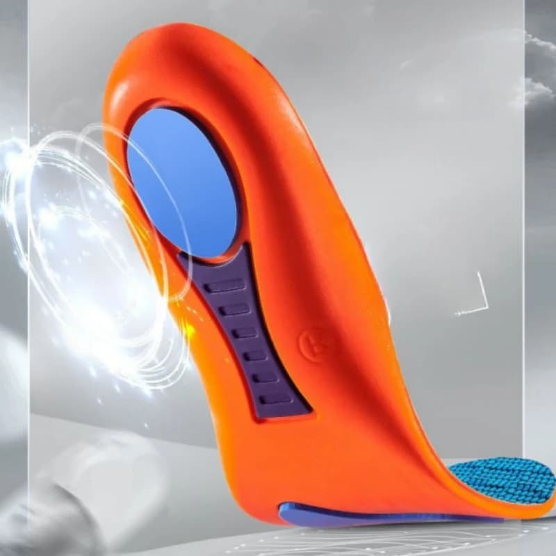 Can Be Cut Sports Insole Trample Excrement Sense Shock Absorption Flat Arch Support Sweat-absorbing Breathable Soft Sole Insole