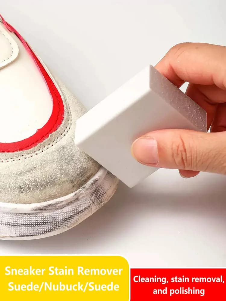 Suede & Sneaker Shoes Cleaning Eraser Matte Leather Shoes Care Whitening Velvet Leather Revitalizer & Stain Remover Tool
