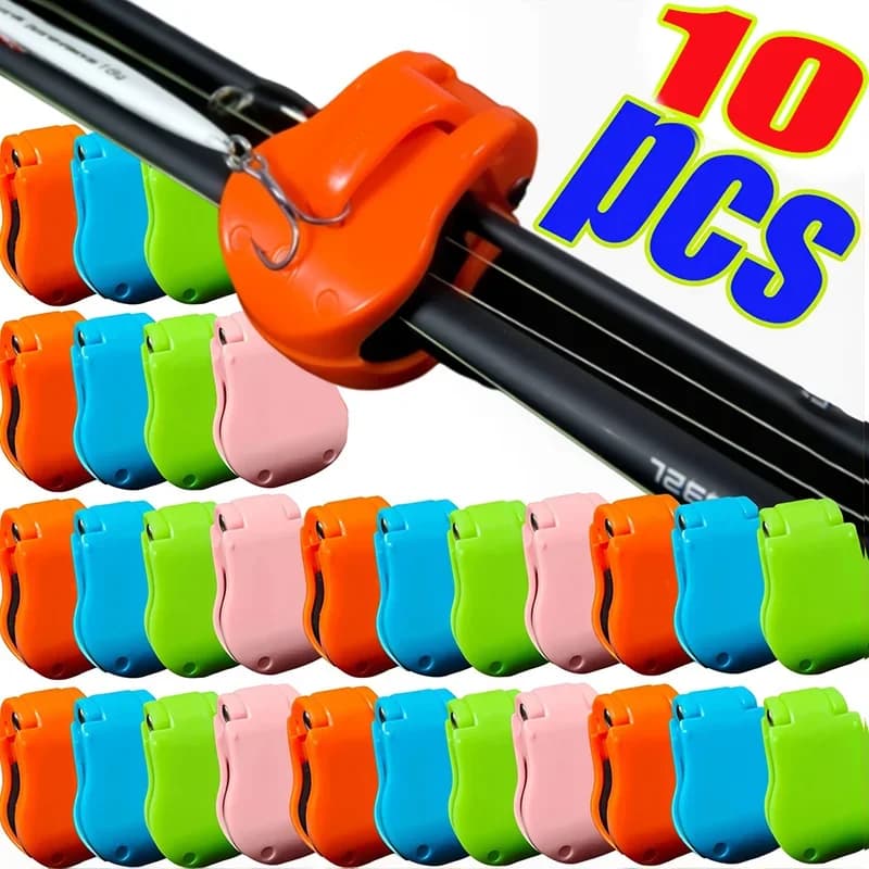 ABS Fishing Rod Holder Universal Multifunction Fixation for Lure Sea Table Rods Transport Storage Anti Slip Protective 260508B