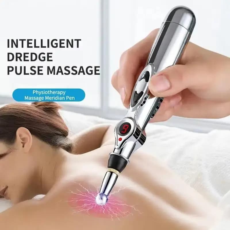 【AD】Portable Electronic Acupuncture Pen Meridian Energy Pulse Massage Pen Acupoint Stimulation Pain Relief Muscle Relaxation