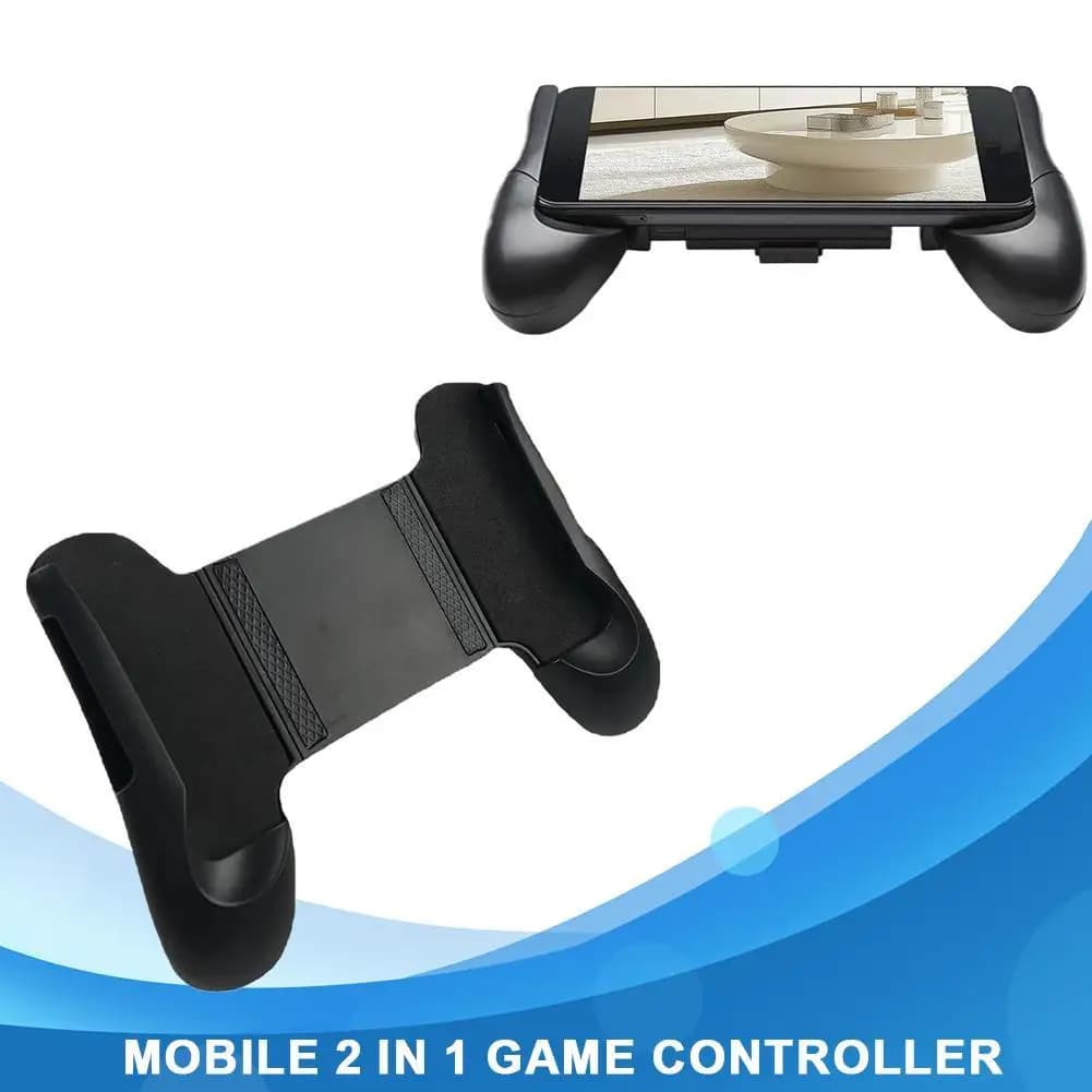 1PCS Mobile Gamepad 2-in-1 Retractable Chicken Handle Bracket Handy Game Auxiliary Artifacts Game Accessories