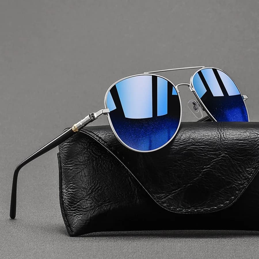 Fashion Vintage Aviator Sunglasses Men Women Pilot Driving Fishing Metal high-quality Sun Glasses Classic Brand Designer Eyewear