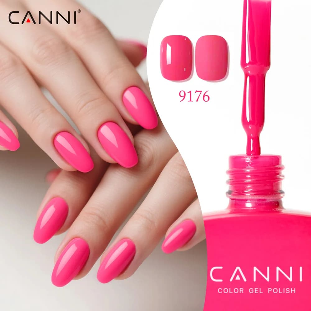 CC8 CANNI 9ml Nail Gel Polish HEMA FREE Summer Nails Color Soak Off UV LED Semi Permanent Smoothy Texture Nail Art Manicure