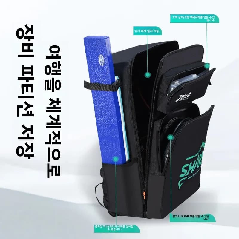 Fish Fishing Bag Men's Backpack Rod Bags Case Accessories Box Crossbody Reel Equipment Sports Hard Tools Tackle Lure Waist Cover