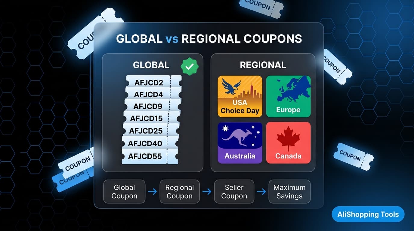 Global and Regional Coupon Codes