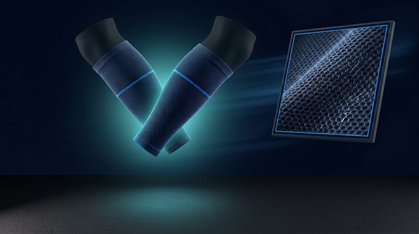 Cooling compression calf sleeves pair — fitness creator TikTok Shop trend May 2026