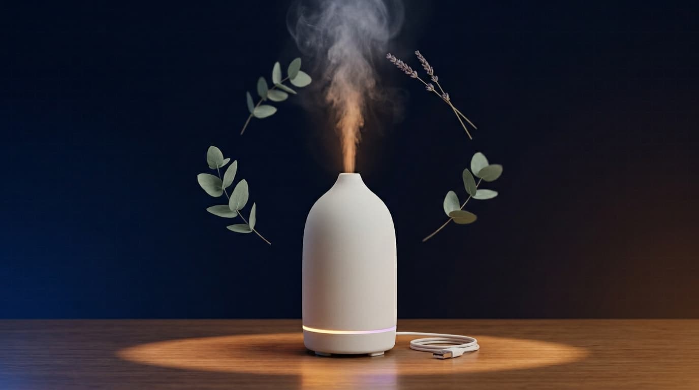 USB aroma diffuser essential oil — cottagecore TikTok Shop wellness product May 2026