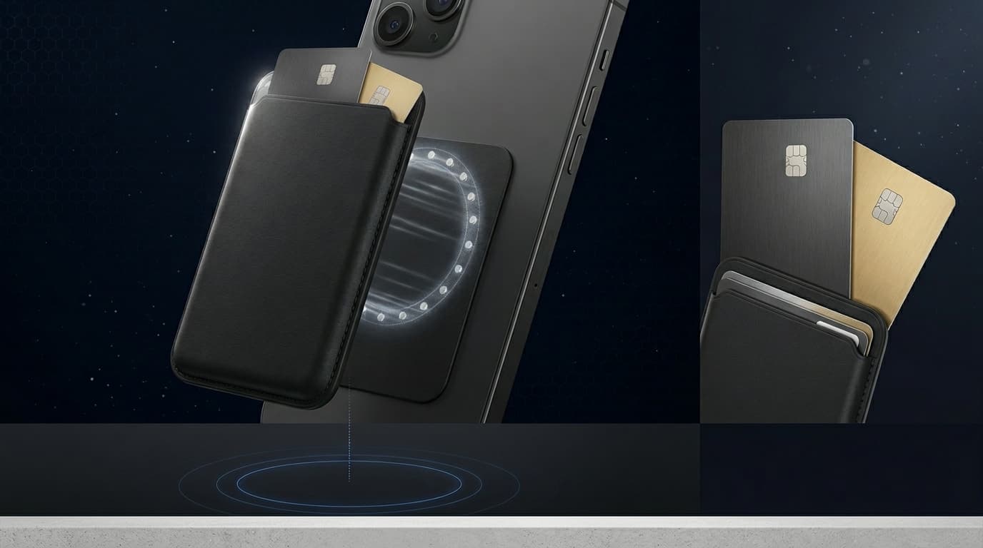Magnetic phone wallet MagSafe compatible — EDC TikTok Shop accessory May 2026