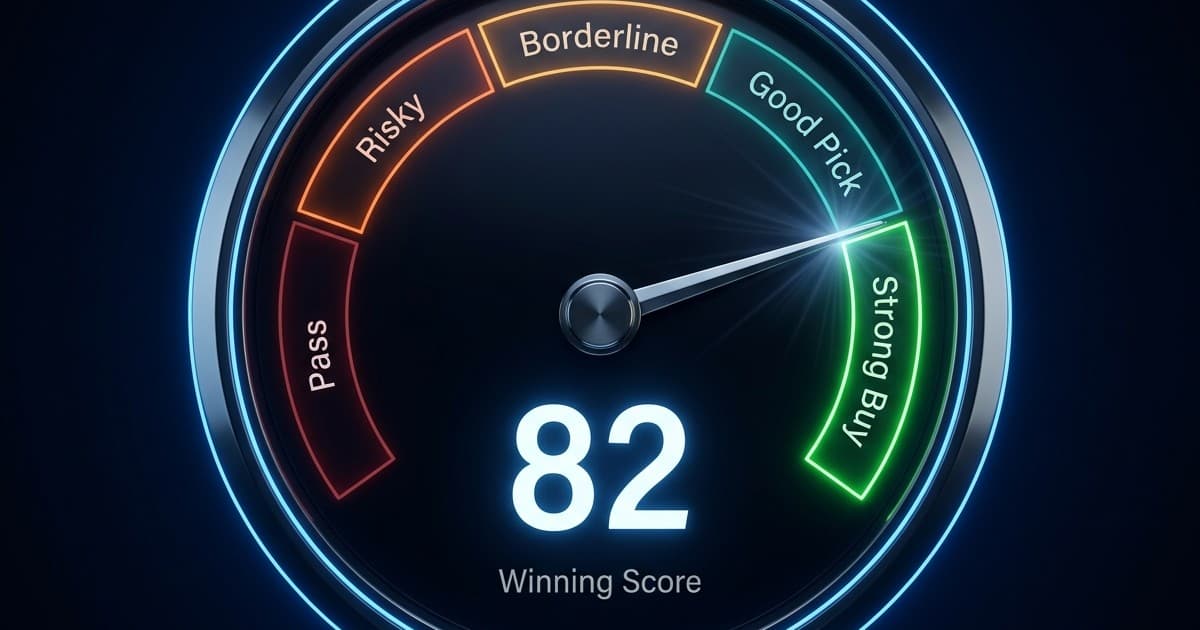 What is a winning score for dropshipping products — complete guide to the 0-100 composite rating