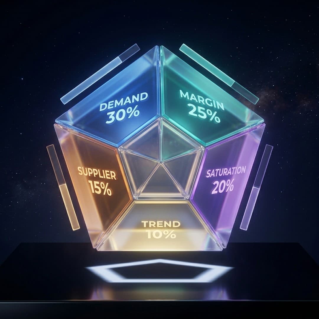Winning Score factor breakdown — chart showing each factor's contribution