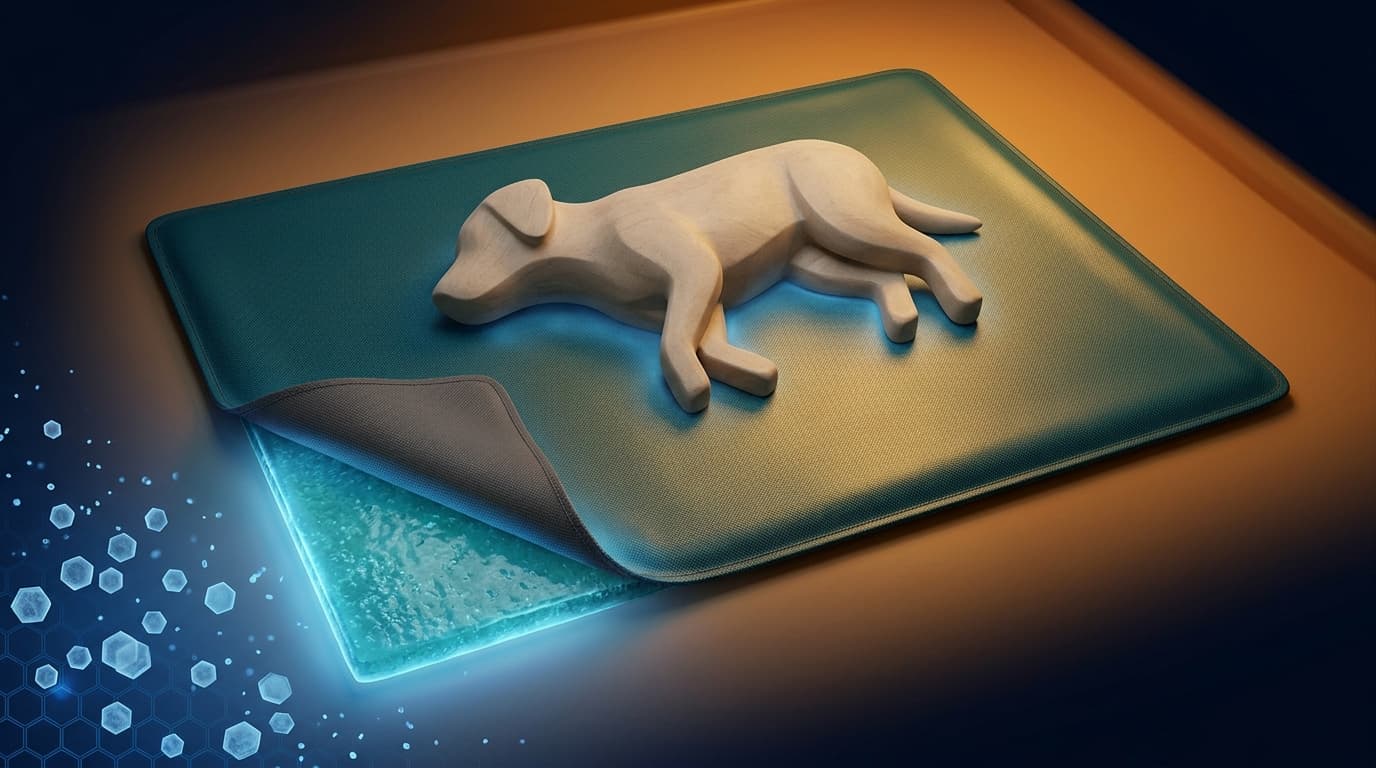 Cooling pet gel mat self-activating — summer winning product for pet owners June 2026