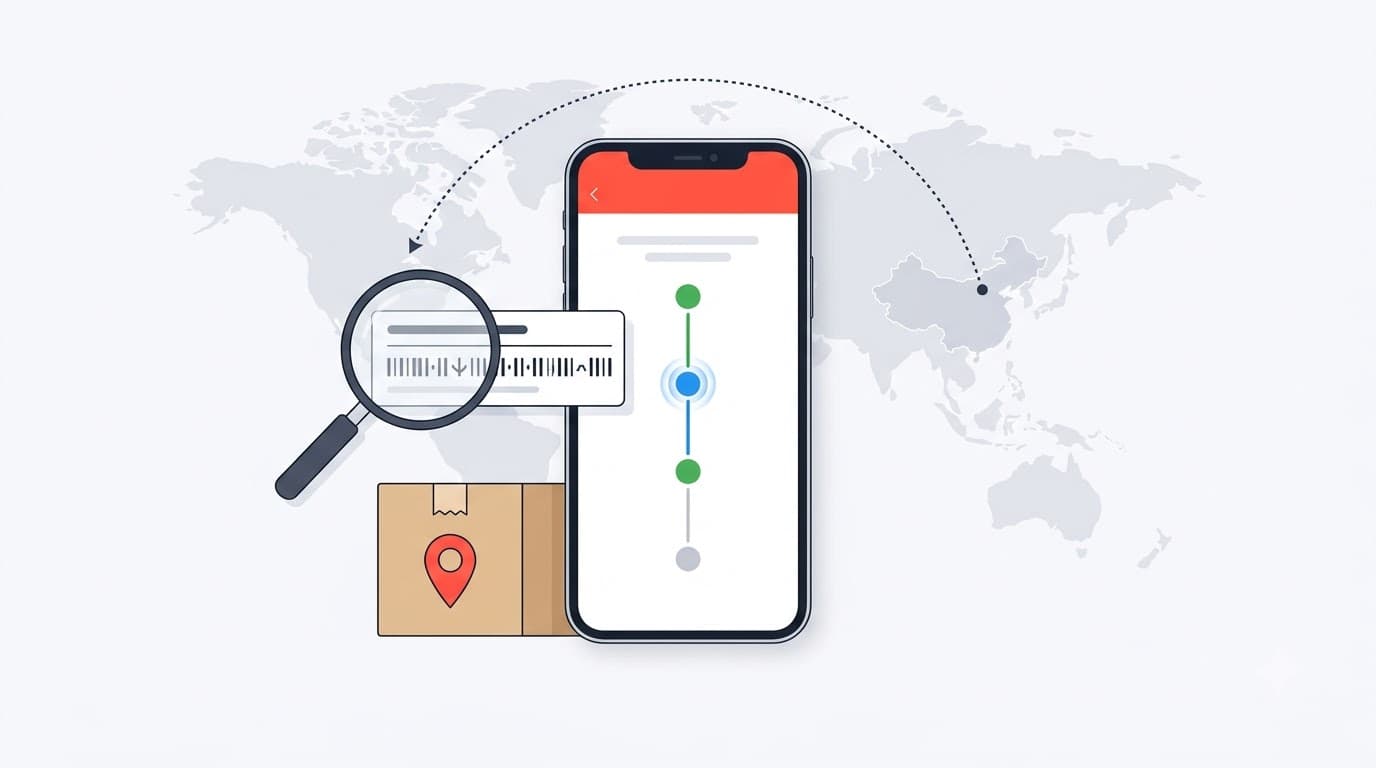 AliExpress order tracking process — from finding your tracking number to delivery