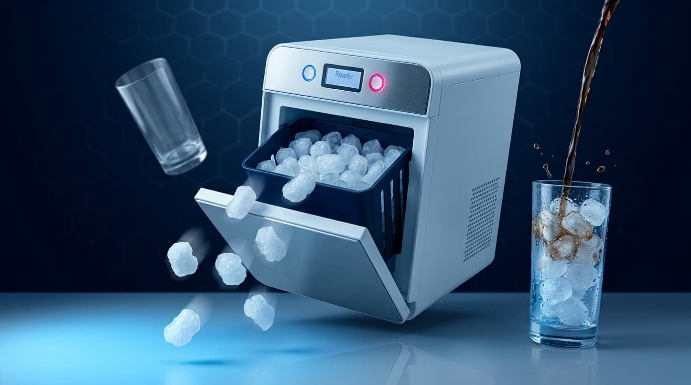 Mini countertop nugget ice maker — TikTok viral kitchen gadget June 2026