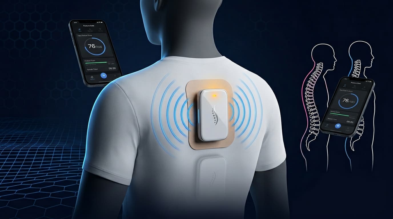 Smart posture corrector vibration reminder — TikTok work-from-home wellness product June 2026