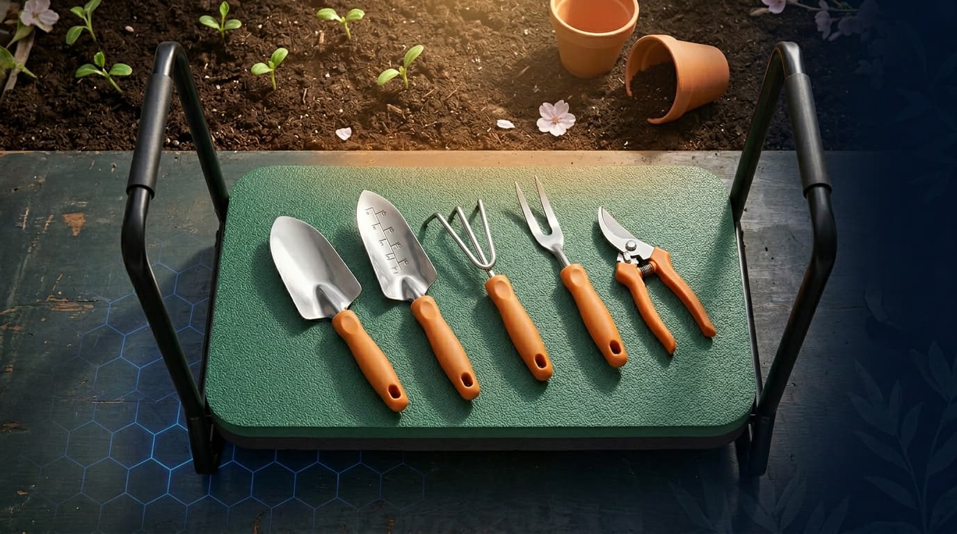 Ergonomic garden kneeler tool set spring — winning dropshipping product April 2026