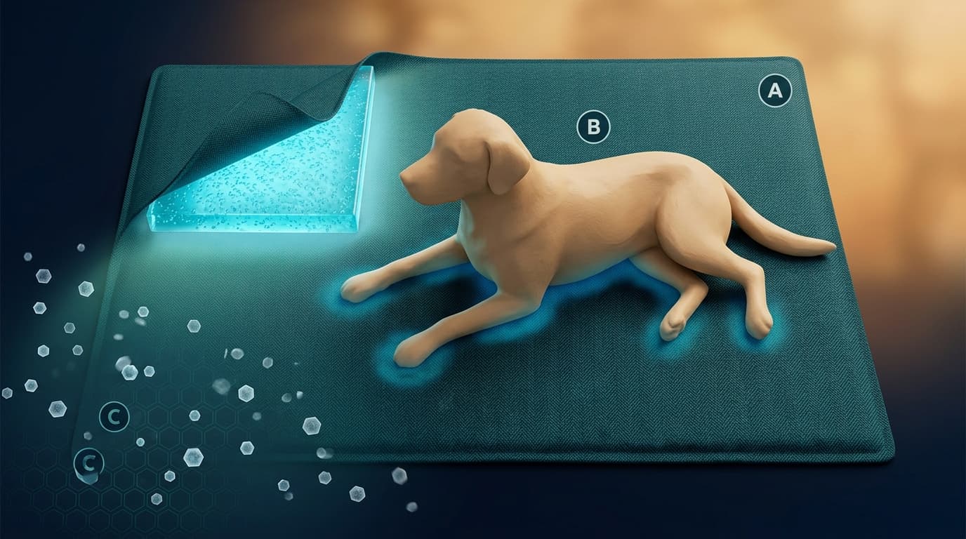 Pet self-cooling gel mat dog cat summer — winning dropshipping product April 2026