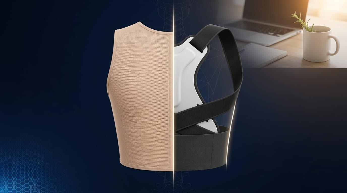Invisible posture corrector under-clothes wearable — winning dropshipping product April 2026