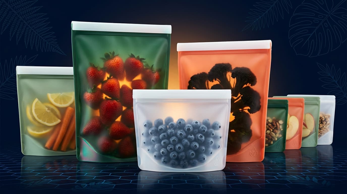 Reusable silicone food storage bags eco Earth Day — winning dropshipping product April 2026
