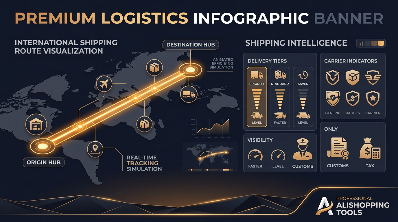 AliExpress shipping to Saudi Arabia 2026 — international logistics route, SMSA, delivery tiers and customs