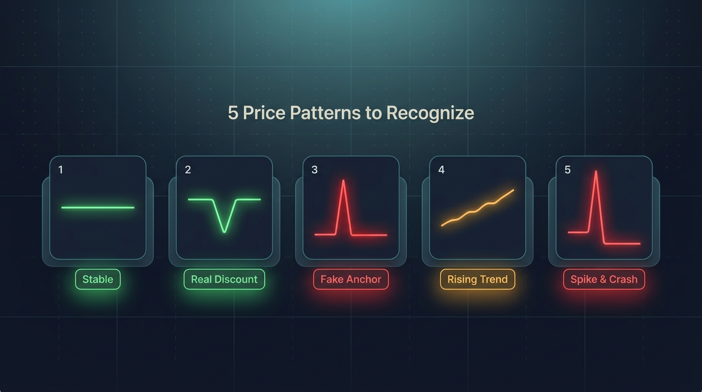 AliExpress price chart — 5 common patterns and what they mean for buyers and dropshippers