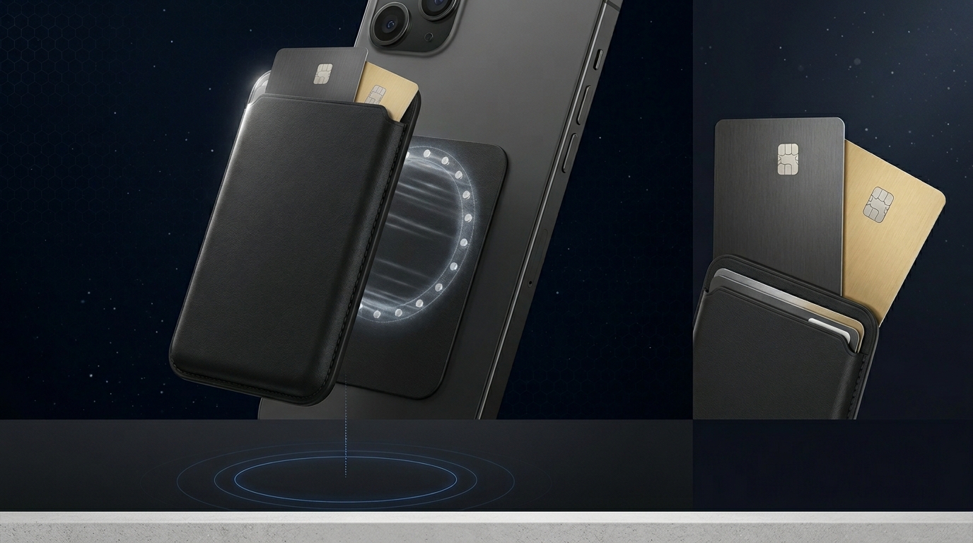 Magnetic phone wallet MagSafe compatible — EDC TikTok Shop accessory May 2026