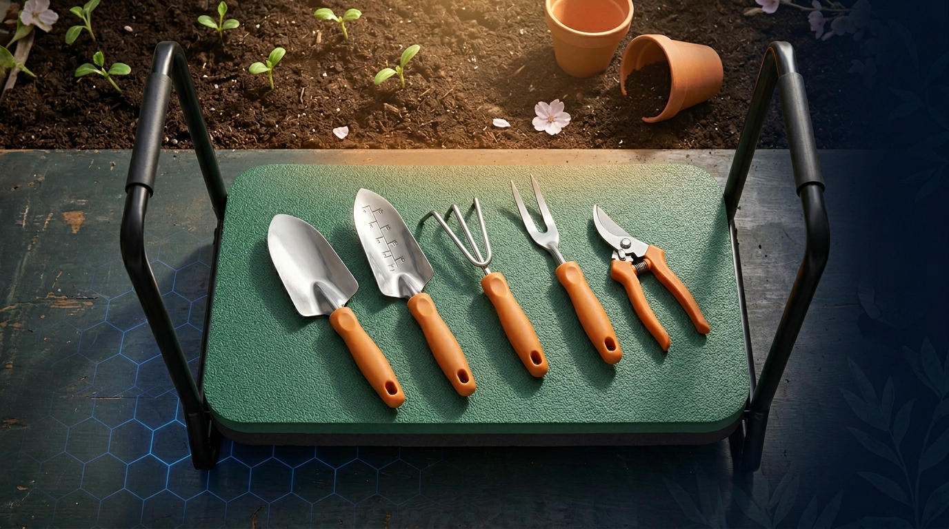 Ergonomic garden kneeler tool set spring — winning dropshipping product April 2026