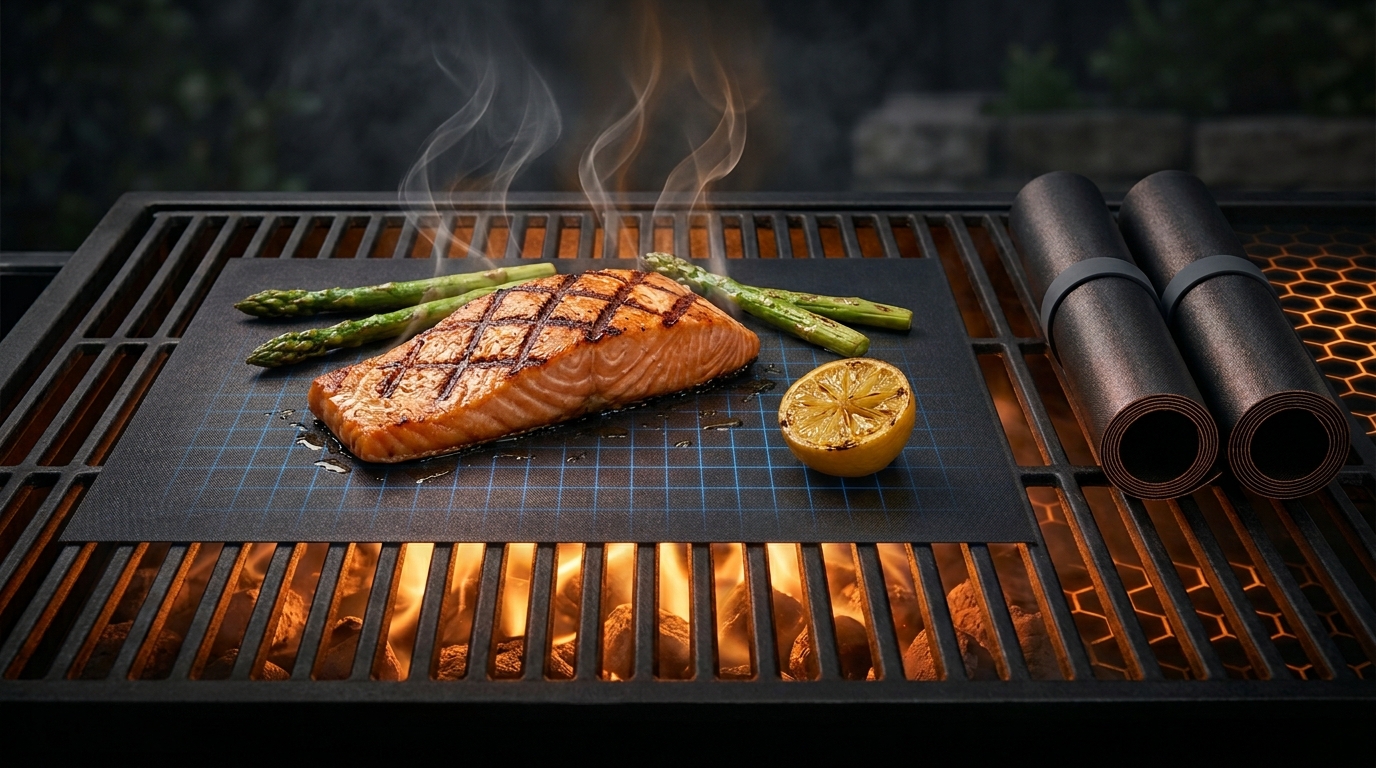BBQ grill mat set reusable non-stick — Father's Day gift summer cookout June 2026