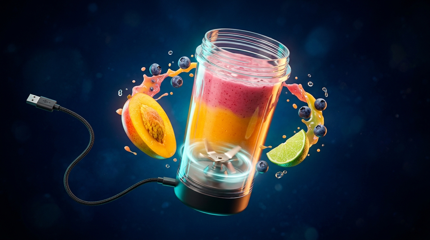 Portable USB blender — TikTok viral trend for summer fitness 2026